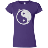 T-Shirts Purple / S Yin Yang Surfer Junior Slimmer-Fit T-Shirt