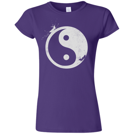 T-Shirts Purple / S Yin Yang Surfer Junior Slimmer-Fit T-Shirt