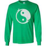 Yin Yang Surfer Men's Long Sleeve T-Shirt