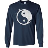 Yin Yang Surfer Men's Long Sleeve T-Shirt