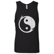 T-Shirts Black / S Yin Yang Surfer Men's Premium Tank Top