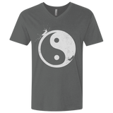 T-Shirts Heavy Metal / X-Small Yin Yang Surfer Men's Premium V-Neck