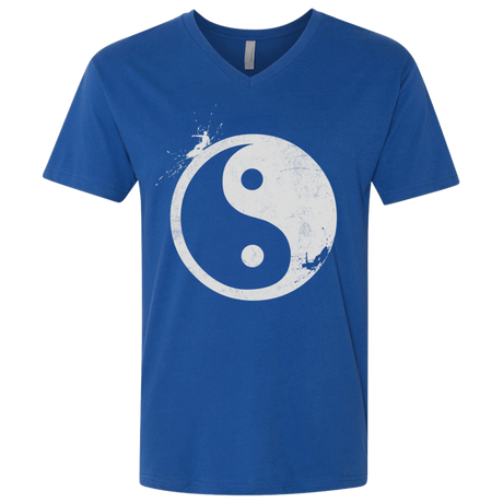 T-Shirts Royal / X-Small Yin Yang Surfer Men's Premium V-Neck