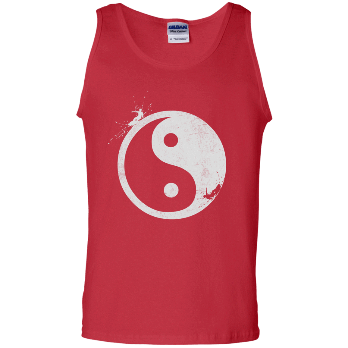 Yin Yang Surfer Men's Tank Top