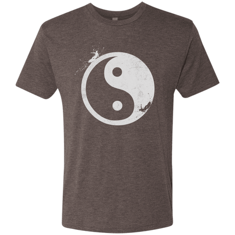 T-Shirts Macchiato / S Yin Yang Surfer Men's Triblend T-Shirt