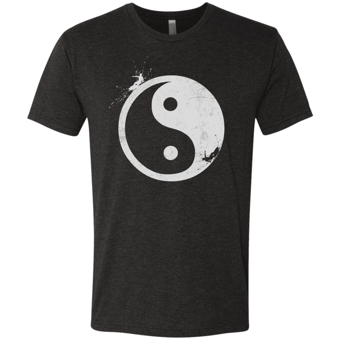 T-Shirts Vintage Black / S Yin Yang Surfer Men's Triblend T-Shirt