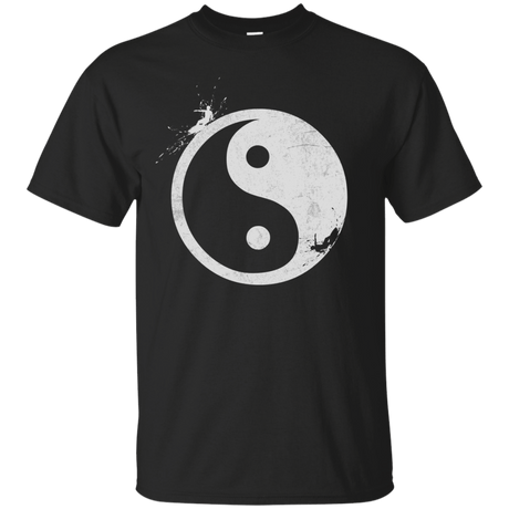 T-Shirts Black / S Yin Yang Surfer T-Shirt
