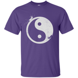 T-Shirts Purple / S Yin Yang Surfer T-Shirt