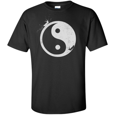 T-Shirts Black / XLT Yin Yang Surfer Tall T-Shirt