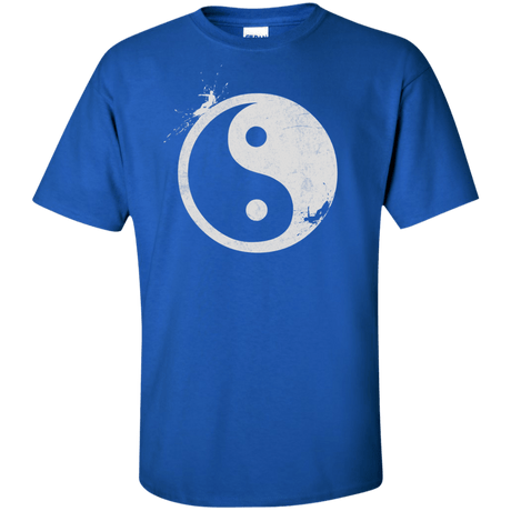 T-Shirts Royal / XLT Yin Yang Surfer Tall T-Shirt
