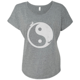 Yin Yang Surfer Triblend Dolman Sleeve