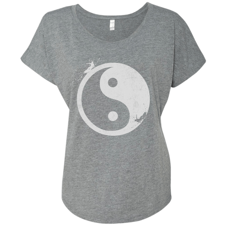 Yin Yang Surfer Triblend Dolman Sleeve