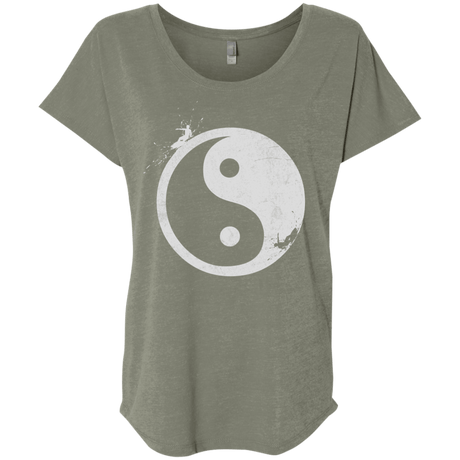 Yin Yang Surfer Triblend Dolman Sleeve