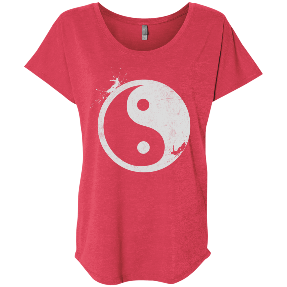 Yin Yang Surfer Triblend Dolman Sleeve