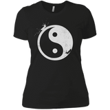 T-Shirts Black / X-Small Yin Yang Surfer Women's Premium T-Shirt