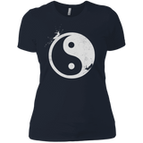 T-Shirts Midnight Navy / X-Small Yin Yang Surfer Women's Premium T-Shirt