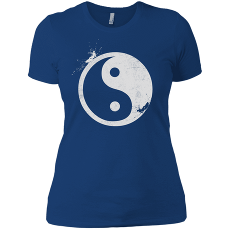 T-Shirts Royal / X-Small Yin Yang Surfer Women's Premium T-Shirt