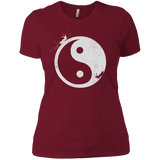 T-Shirts Scarlet / X-Small Yin Yang Surfer Women's Premium T-Shirt