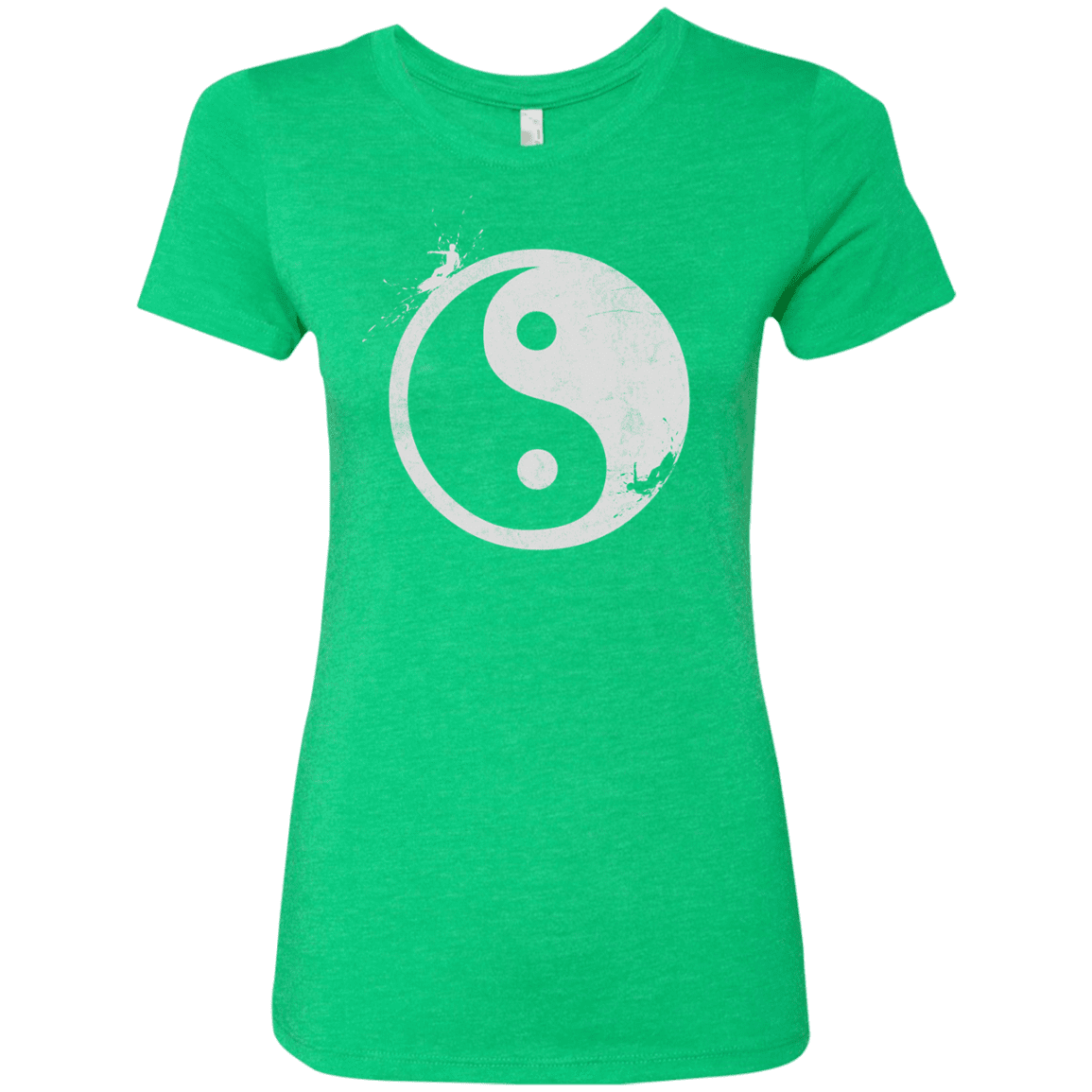 T-Shirts Envy / S Yin Yang Surfer Women's Triblend T-Shirt