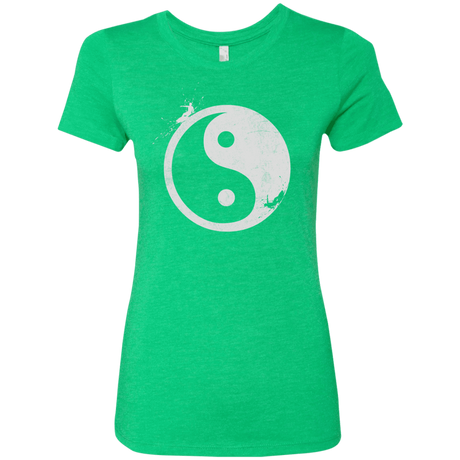 T-Shirts Envy / S Yin Yang Surfer Women's Triblend T-Shirt