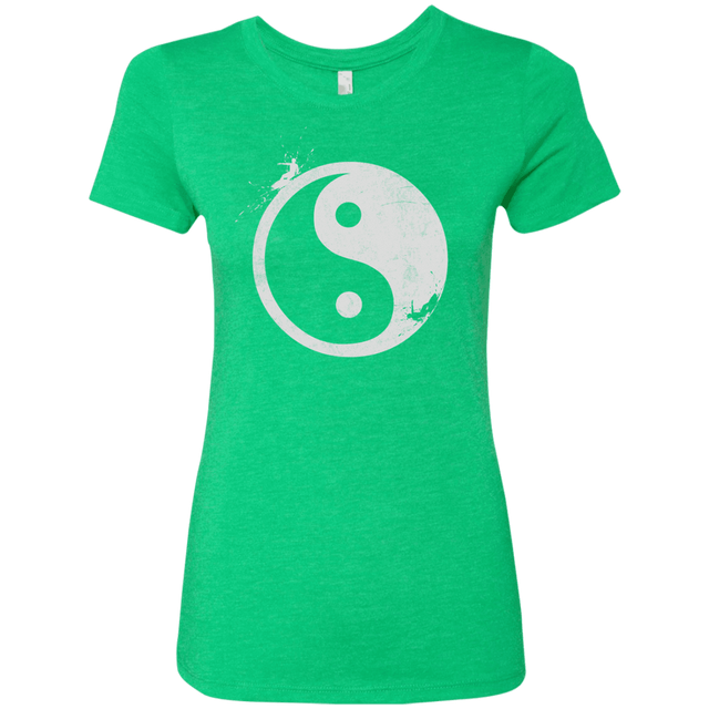 T-Shirts Envy / S Yin Yang Surfer Women's Triblend T-Shirt