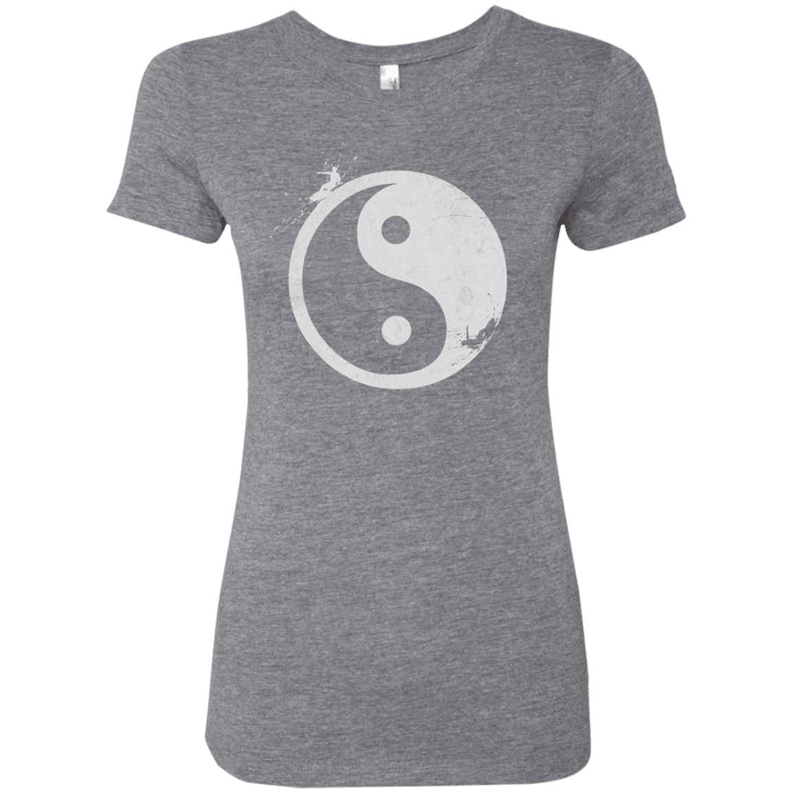 T-Shirts Premium Heather / S Yin Yang Surfer Women's Triblend T-Shirt