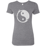 T-Shirts Premium Heather / S Yin Yang Surfer Women's Triblend T-Shirt