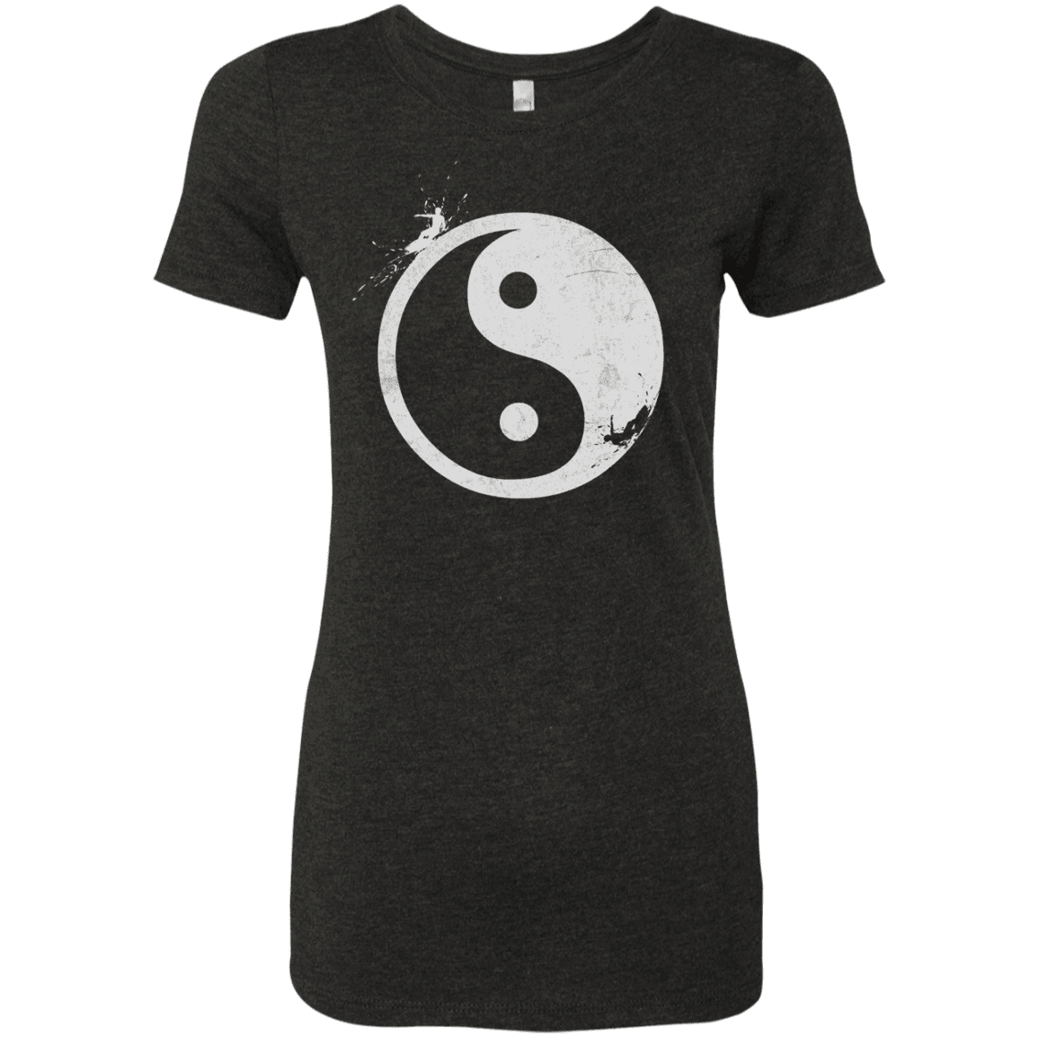T-Shirts Vintage Black / S Yin Yang Surfer Women's Triblend T-Shirt