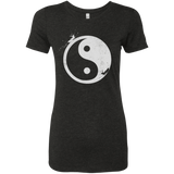 T-Shirts Vintage Black / S Yin Yang Surfer Women's Triblend T-Shirt