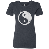 T-Shirts Vintage Navy / S Yin Yang Surfer Women's Triblend T-Shirt