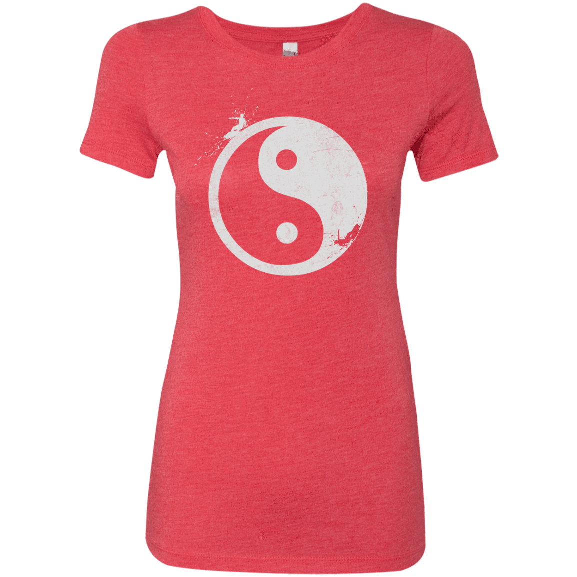 T-Shirts Vintage Red / S Yin Yang Surfer Women's Triblend T-Shirt