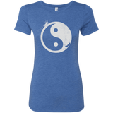 T-Shirts Vintage Royal / S Yin Yang Surfer Women's Triblend T-Shirt