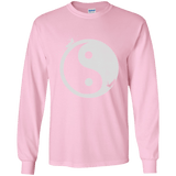 Yin Yang Surfer Youth Long Sleeve T-Shirt