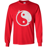 Yin Yang Surfer Youth Long Sleeve T-Shirt