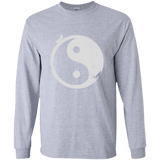 Yin Yang Surfer Youth Long Sleeve T-Shirt