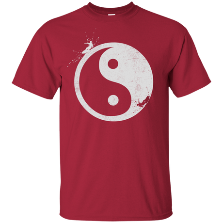 T-Shirts Cardinal / YXS Yin Yang Surfer Youth T-Shirt