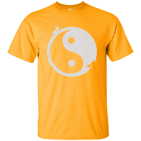 T-Shirts Gold / YXS Yin Yang Surfer Youth T-Shirt