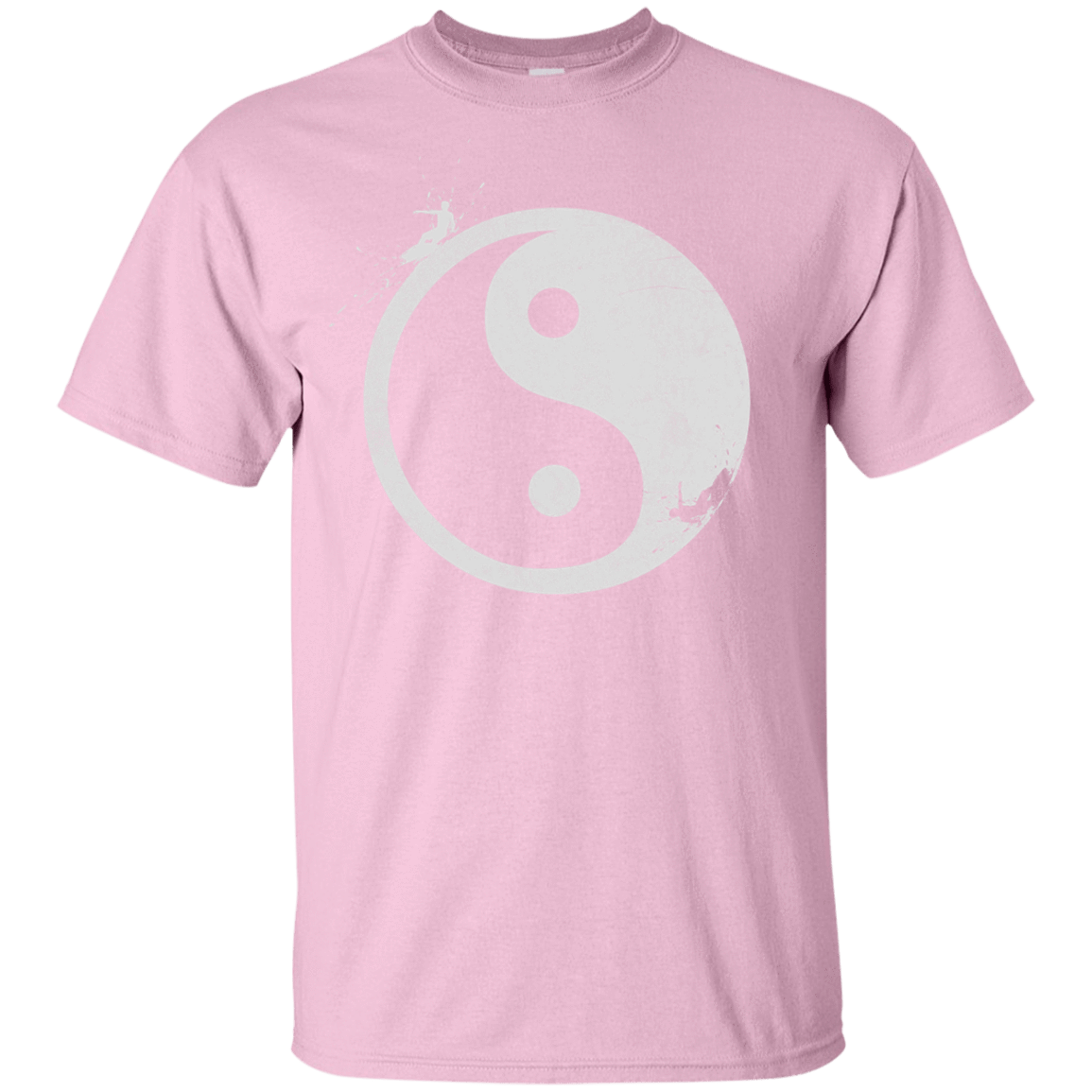 T-Shirts Light Pink / YXS Yin Yang Surfer Youth T-Shirt