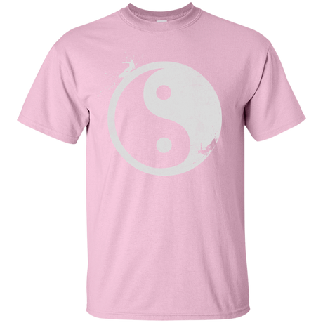 T-Shirts Light Pink / YXS Yin Yang Surfer Youth T-Shirt