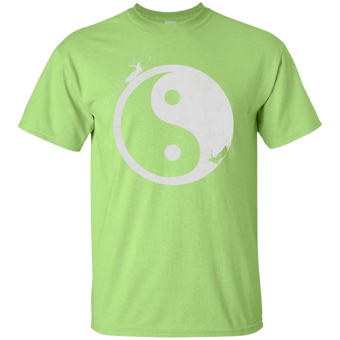 T-Shirts Mint Green / YXS Yin Yang Surfer Youth T-Shirt