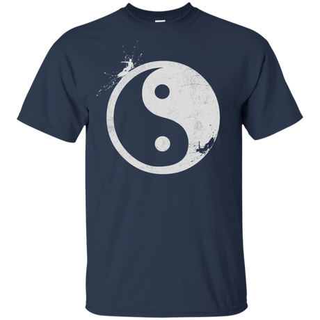 T-Shirts Navy / YXS Yin Yang Surfer Youth T-Shirt