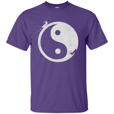 T-Shirts Purple / YXS Yin Yang Surfer Youth T-Shirt