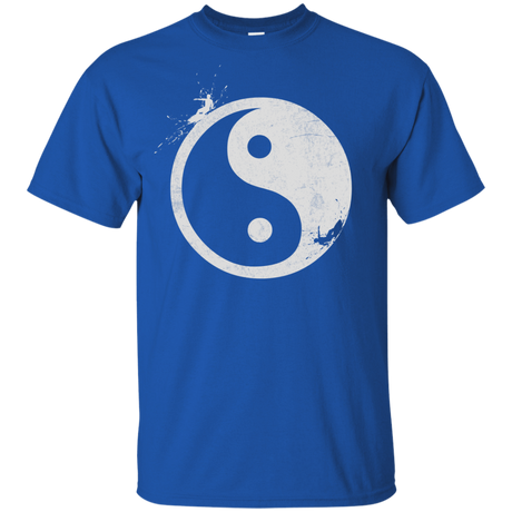 T-Shirts Royal / YXS Yin Yang Surfer Youth T-Shirt