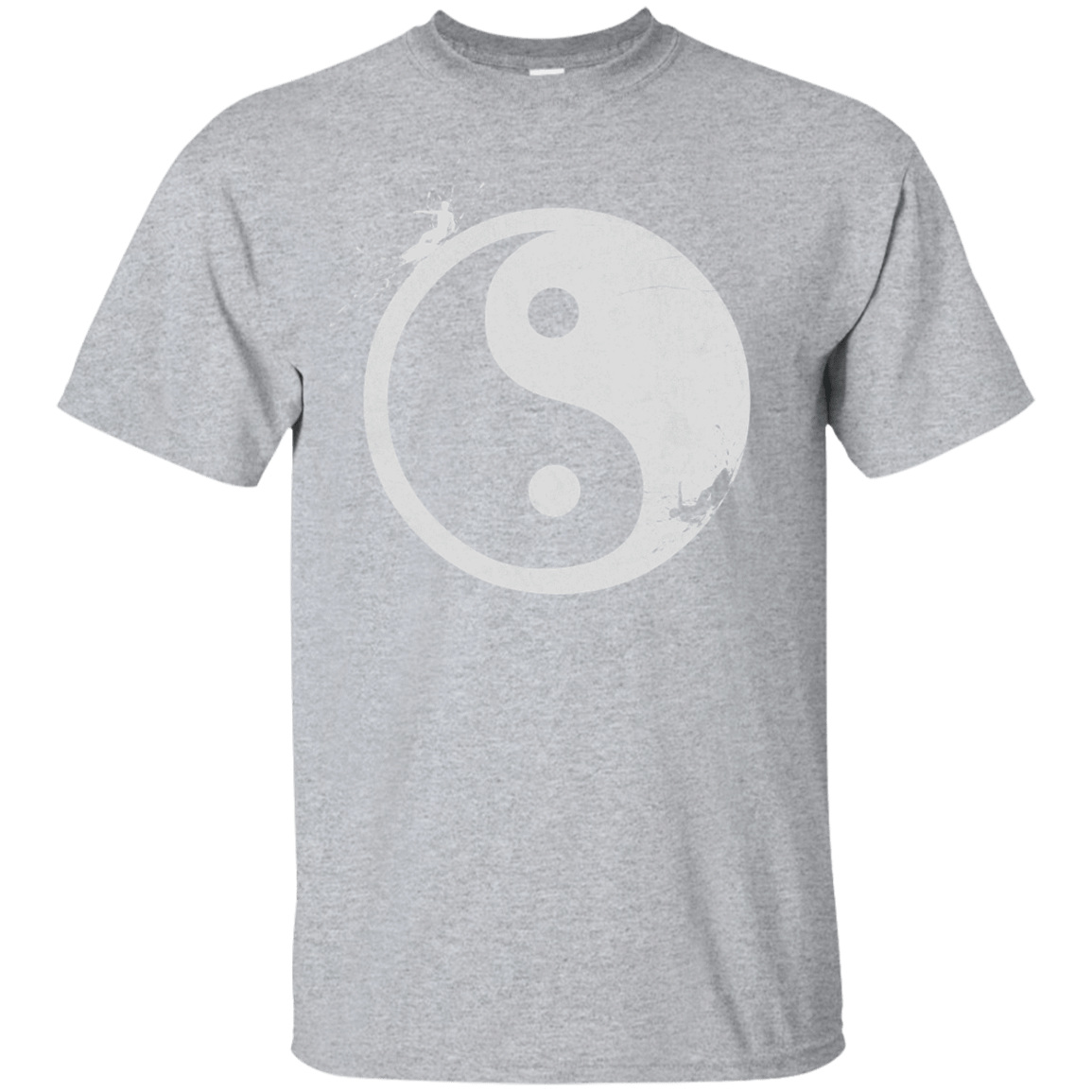 T-Shirts Sport Grey / YXS Yin Yang Surfer Youth T-Shirt