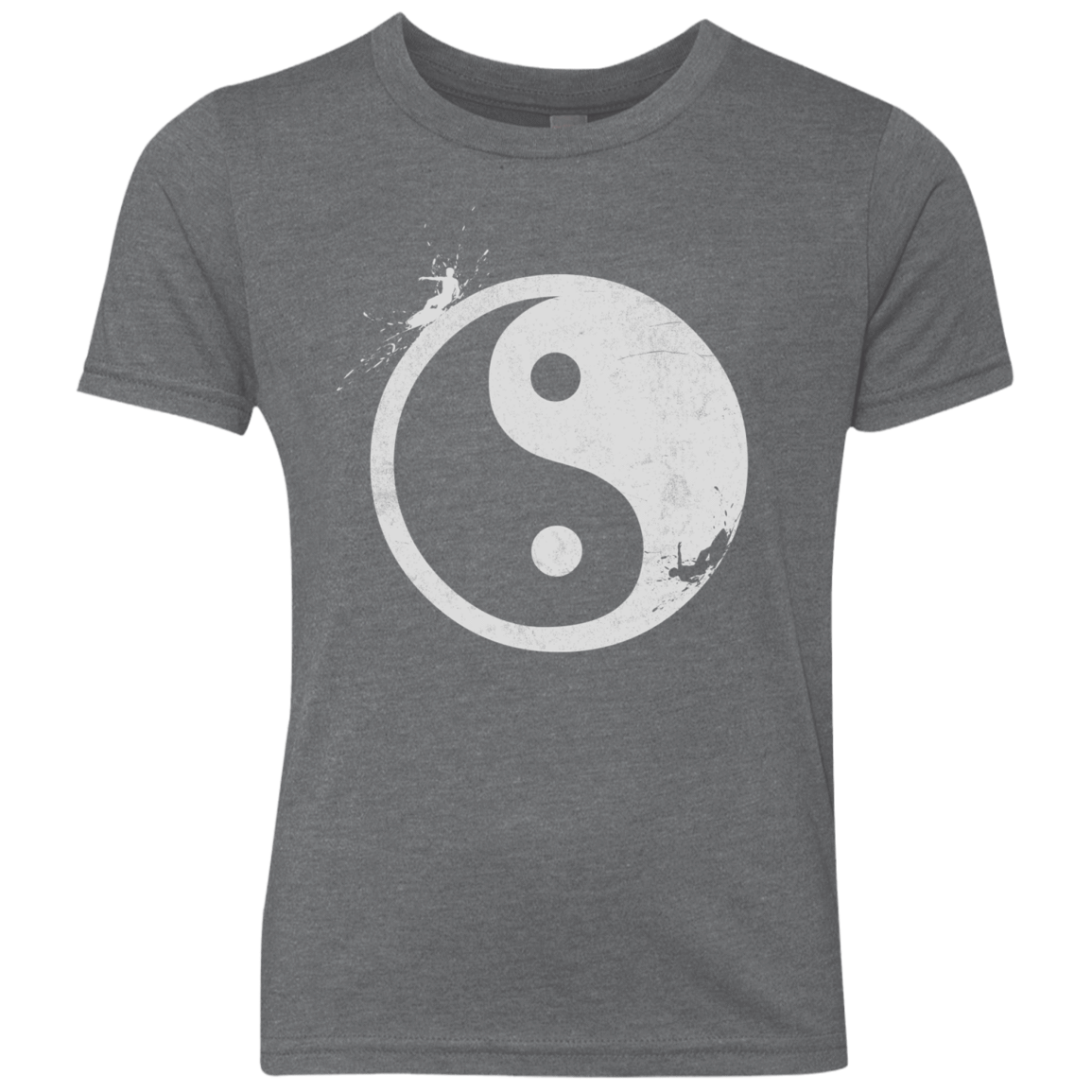 Yin Yang Surfer Youth Triblend T-Shirt