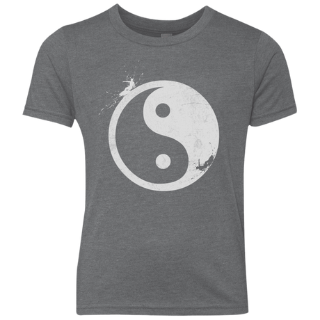 Yin Yang Surfer Youth Triblend T-Shirt