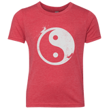 Yin Yang Surfer Youth Triblend T-Shirt