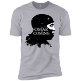 T-Shirts Heather Grey / YXS Yo Omar Is Coming Boys Premium T-Shirt