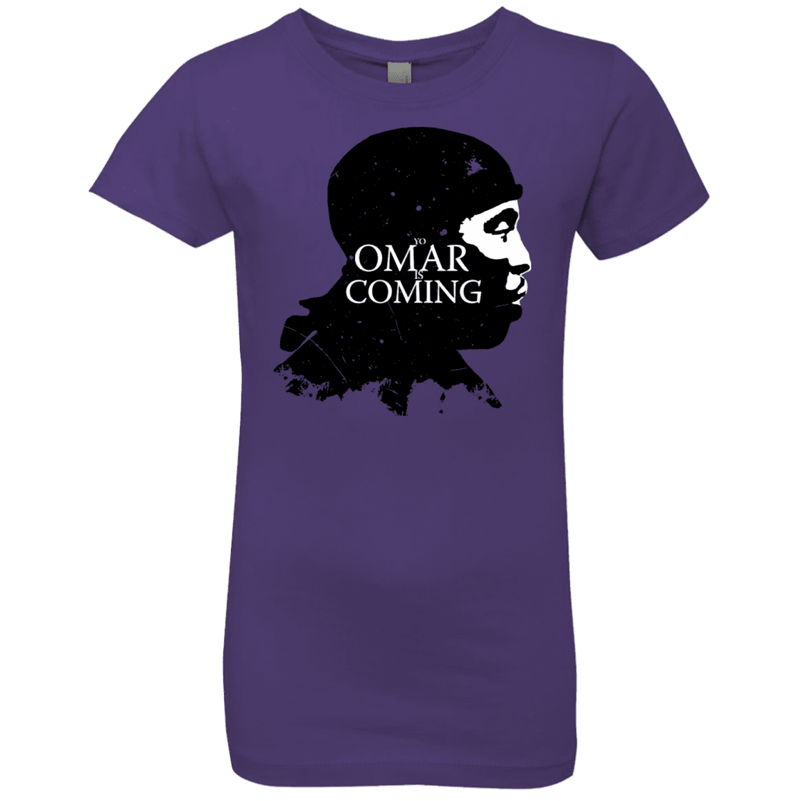 T-Shirts Purple Rush / YXS Yo Omar Is Coming Girls Premium T-Shirt