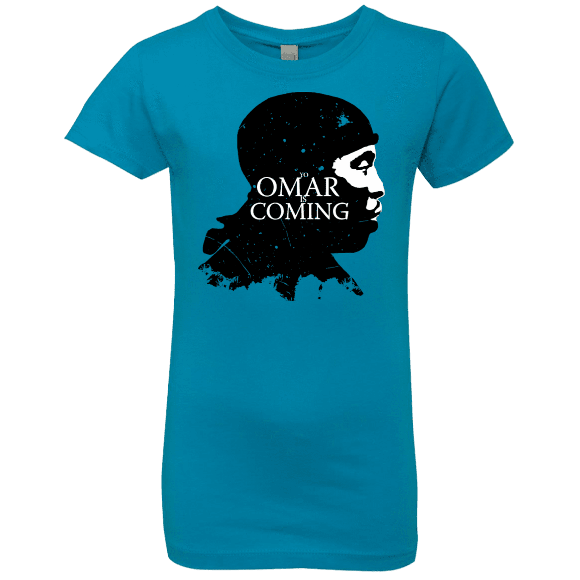 T-Shirts Turquoise / YXS Yo Omar Is Coming Girls Premium T-Shirt